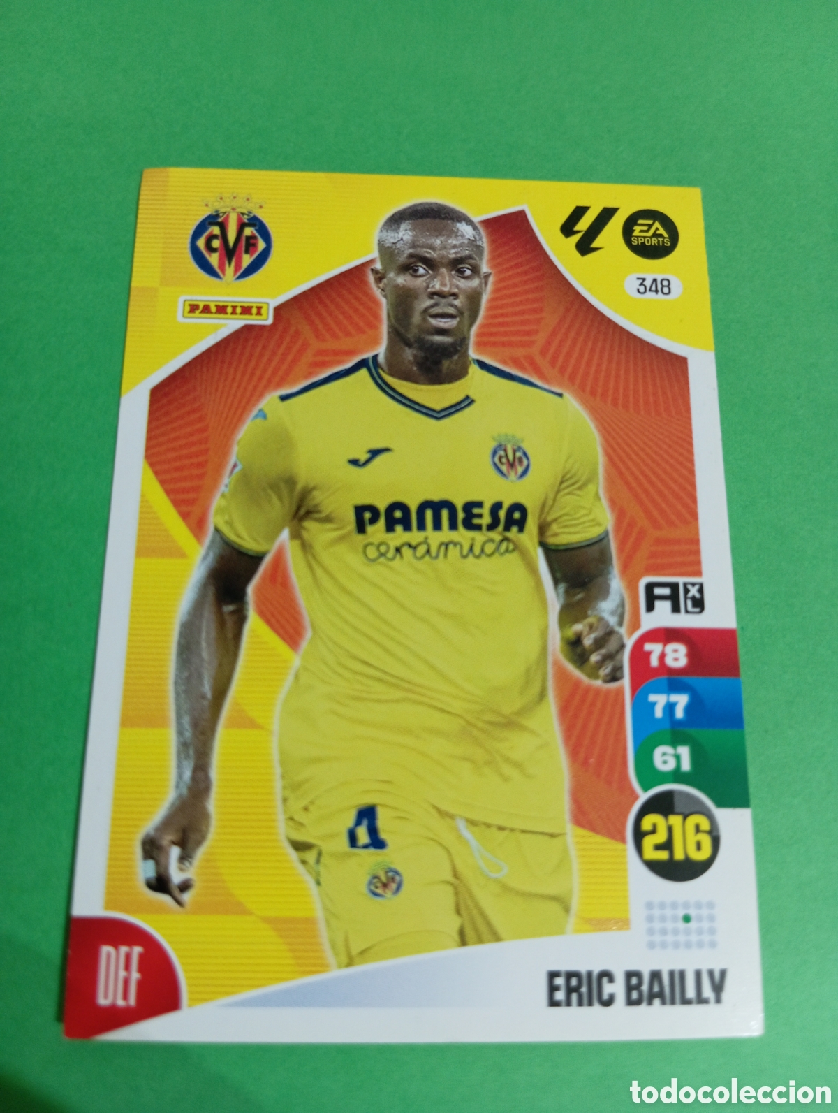 Trading cards: Eric Bailly Villarreal n&deg;348 / PANINI ADRENALYN XL LA LIGA 2024/2025