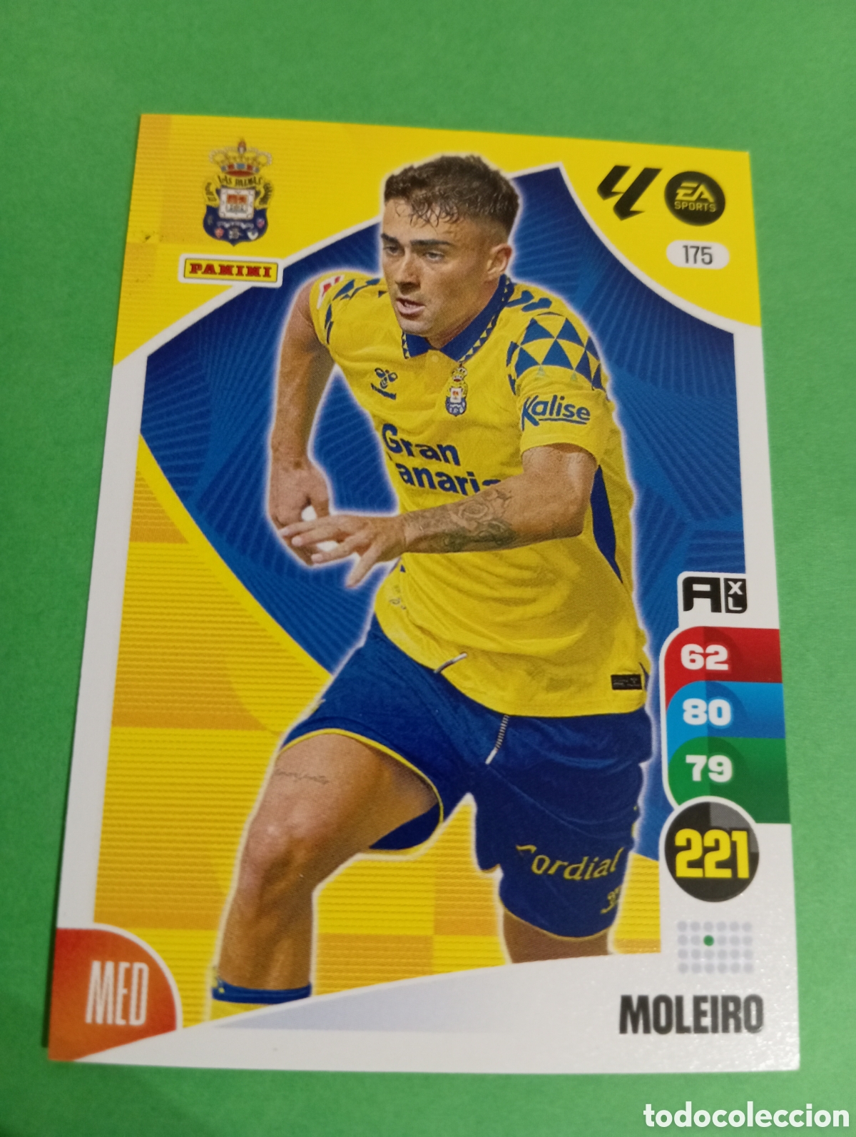 Trading cards: Moleiro Las Palmas n&deg;175 / PANINI ADRENALYN XL LA LIGA 2024/2025