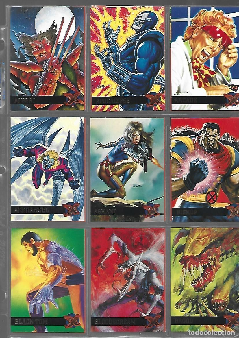 Trading cards: X-Men 95 Fleer ultra, 150 cards, + 23 especiales. Caja DA