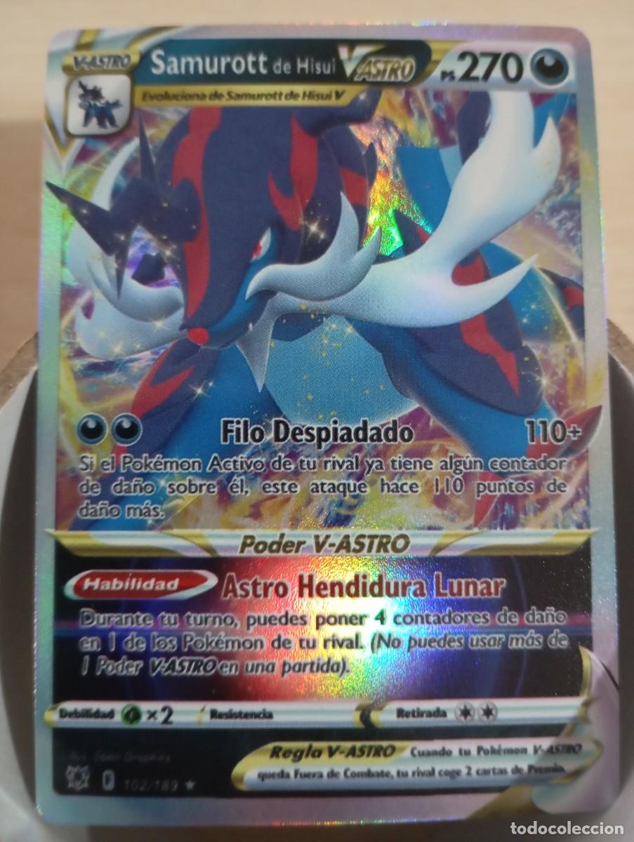 Trading cards: Carta Pok&eacute;mon Samurott de Hisui VASTRO Holo Proxy