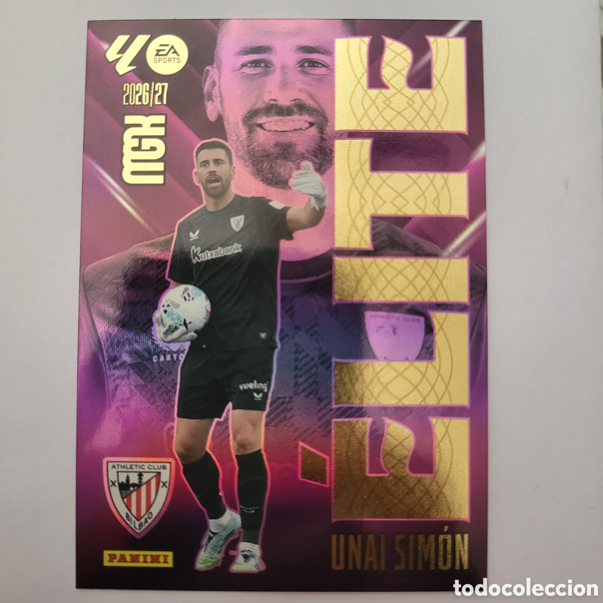 Trading cards: 17 Unai Simon Elite / Megacracks 2026