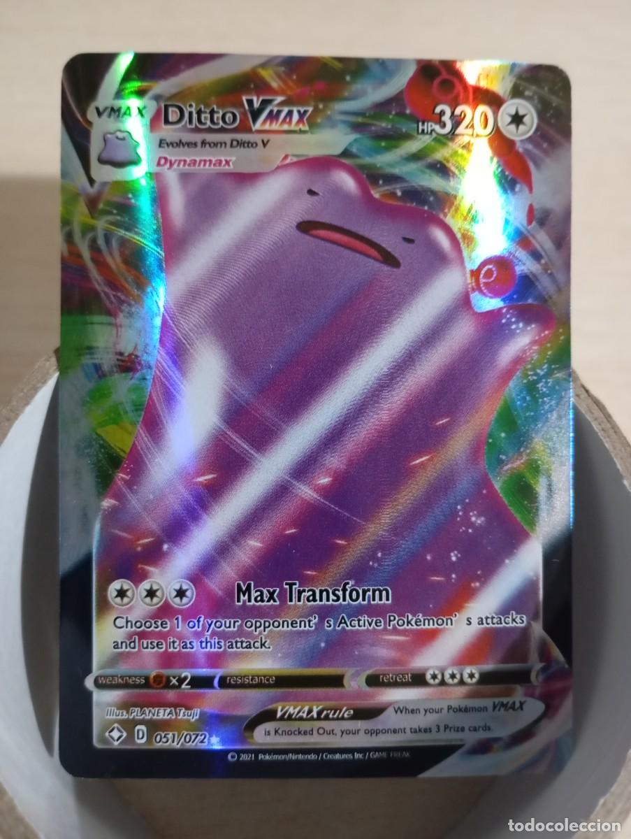 Trading cards: Carta Pok&eacute;mon Ditto VMAX Holo Proxy