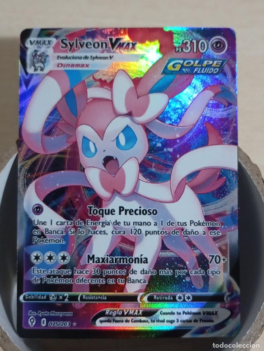 Trading cards: Carta Pok&eacute;mon Sylveon VMAX Holo Proxy