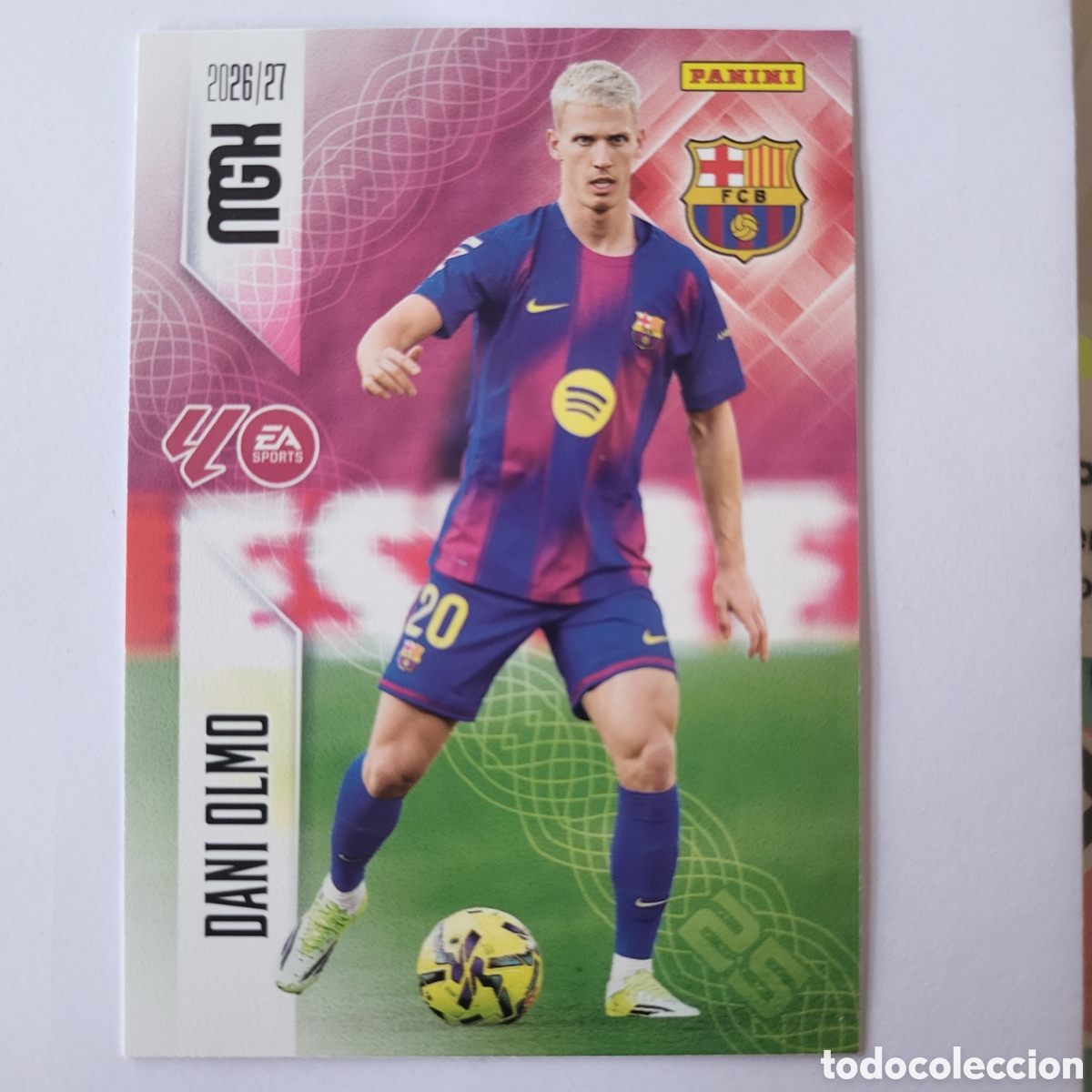 Trading cards: 87 Dani Olmo / Megacracks 2026