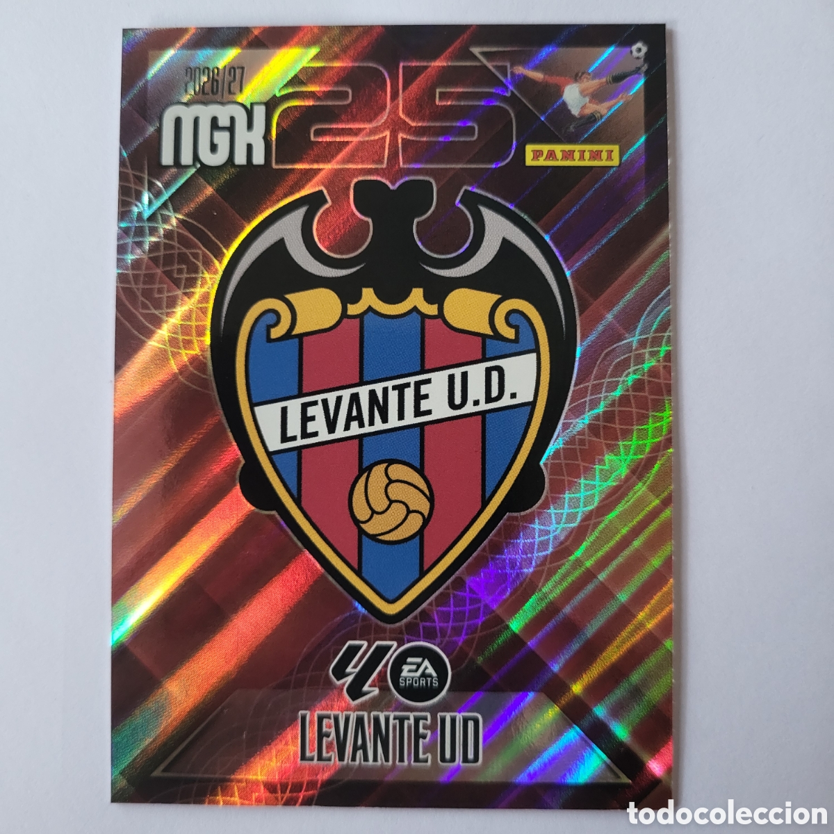 Trading cards: 199 Levante UD [Escudo] / Megacracks 2026