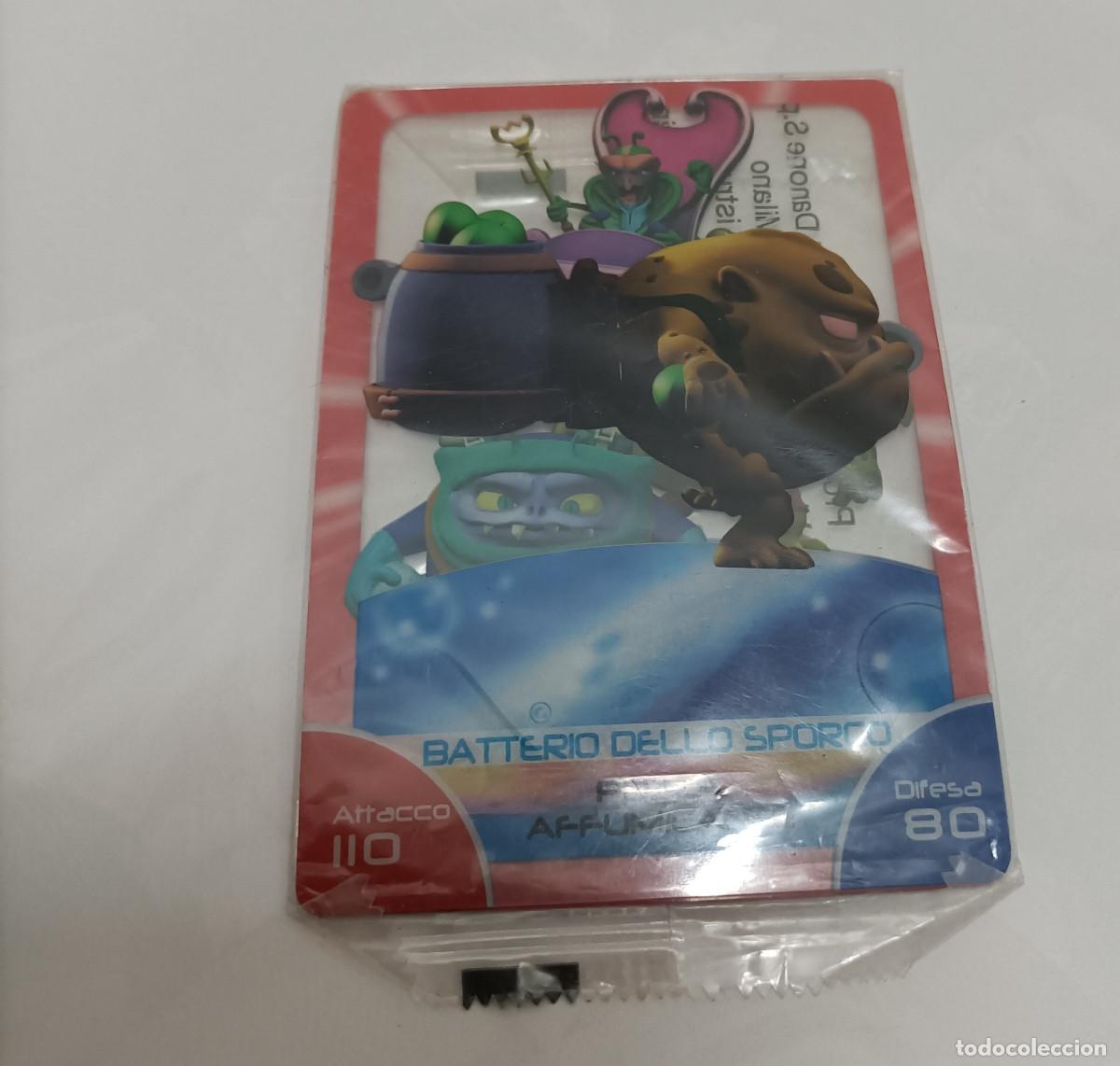 Trading cards: lamincards edibas lamincard actimel bacteria precintado card
