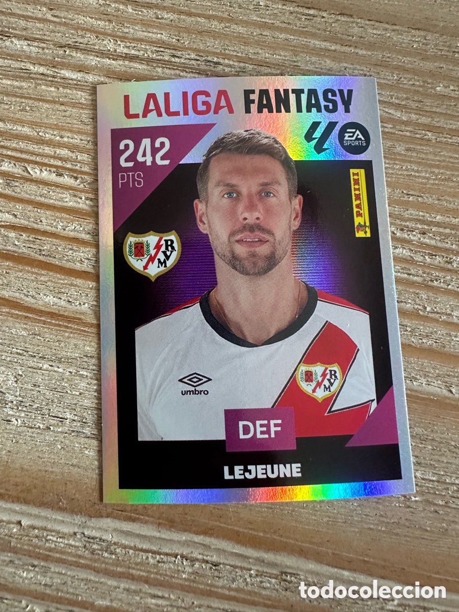 Trading cards: LEJUENE RAYO VALLECANO LALIGA FANTASY 3 LIGA ESTE 2026-27 26 27 PANINI