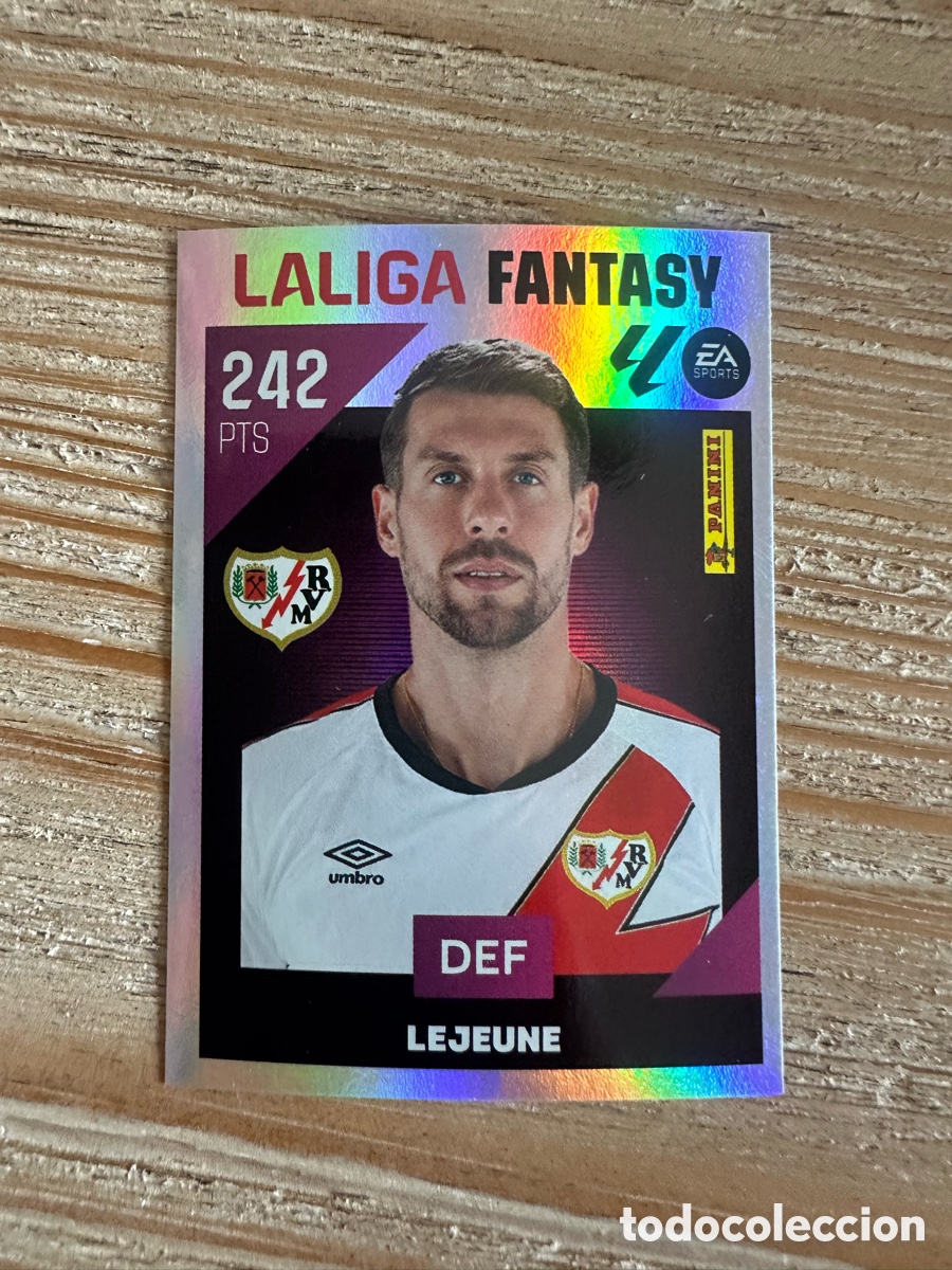 Trading cards: LEJUENE RAYO VALLECANO LALIGA FANTASY 3 LIGA ESTE 2026-27 26 27 PANINI