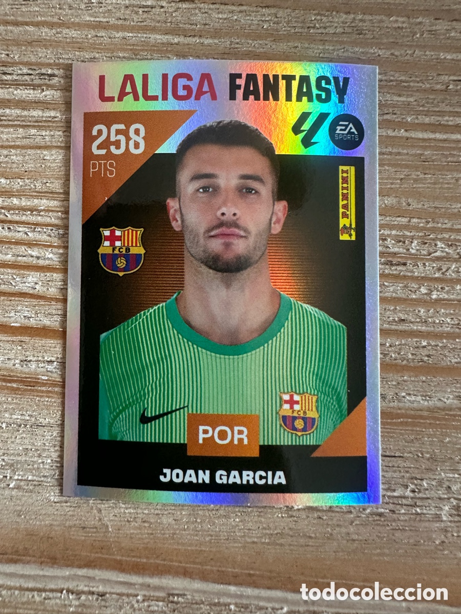 Trading cards: JOAN GARCIA FC BARCELONA LALIGA FANTASY 2 LIGA ESTE 2026-27 26 27 PANINI