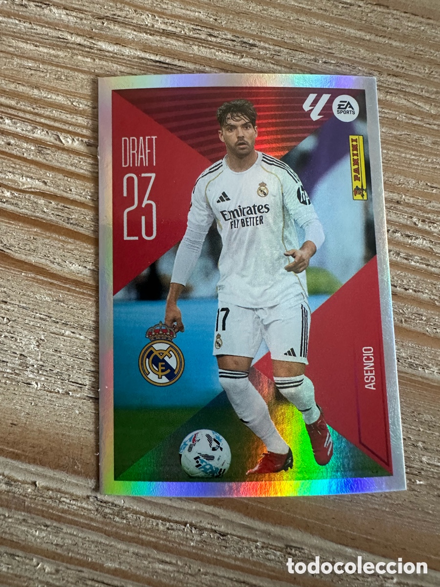 Trading cards: ASENCIO REAL MADRID 1 DRAFT 23 LIGA ESTE 2026-27 26 27 PANINI