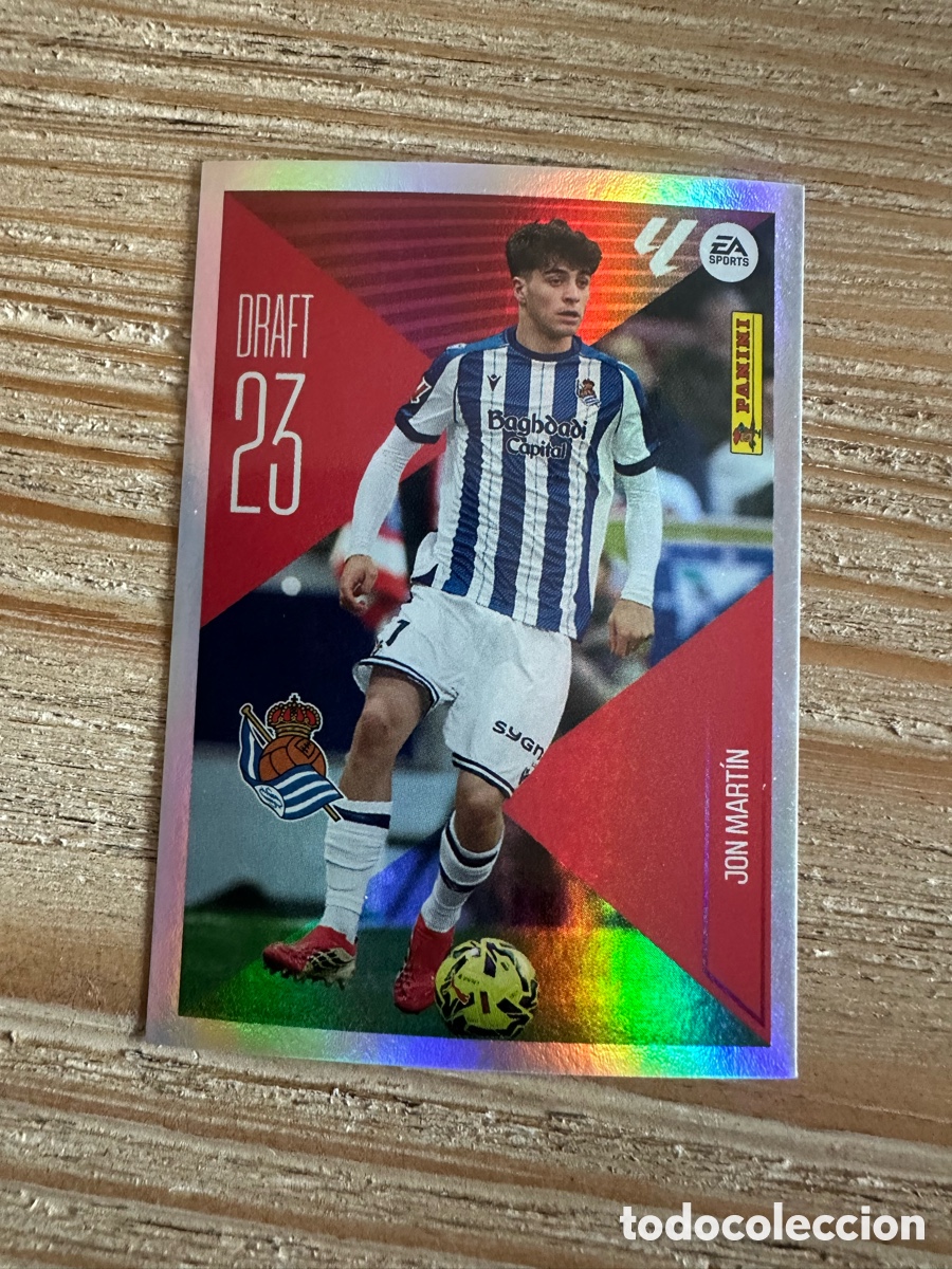Trading cards: JON MARTIN REAL SOCIEDAD 13 DRAFT 23 LIGA ESTE 2026-27 26 27 PANINI