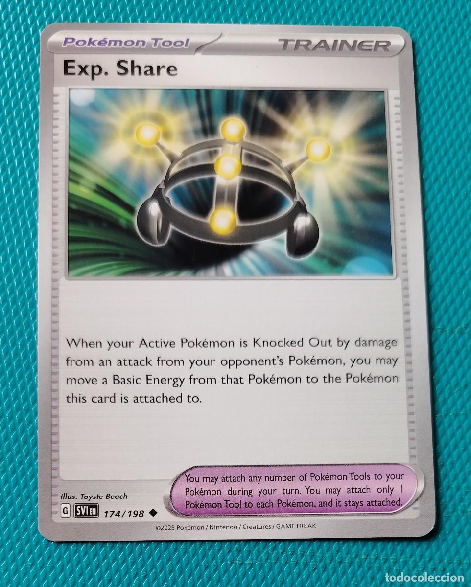 Trading cards: CARTA POKEMON EN INGLES - EXP. SHARE 174 / 198 - ENTRENADOR - ORIGINAL - NUEVA MD MINT