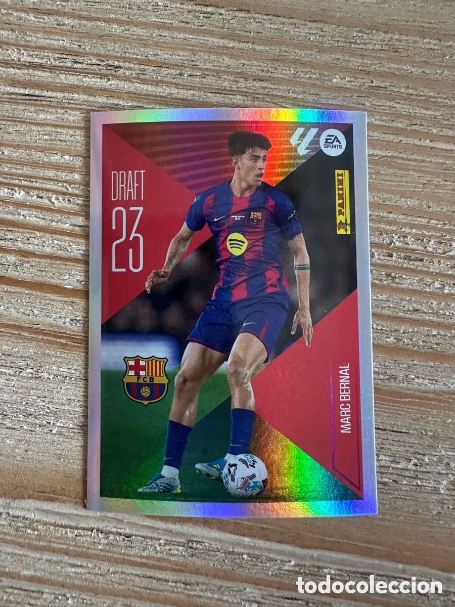 Trading cards: MARC BERNAL FC BARCELONA 15 DRAFT 23 LIGA ESTE 2026-27 26 27 PANINI