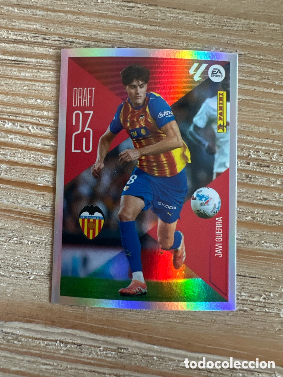 Trading cards: JAVI GUERRA VALENCIA 12 DRAFT 23 LIGA ESTE 2026-27 26 27 PANINI