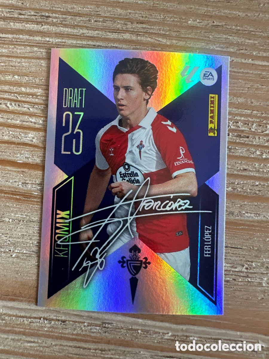 Trading cards: FER LOPEZ CELTA DE VIGO 7 KROMIX DRAFT 23 LIGA ESTE 2026-27 26 27 PANINI