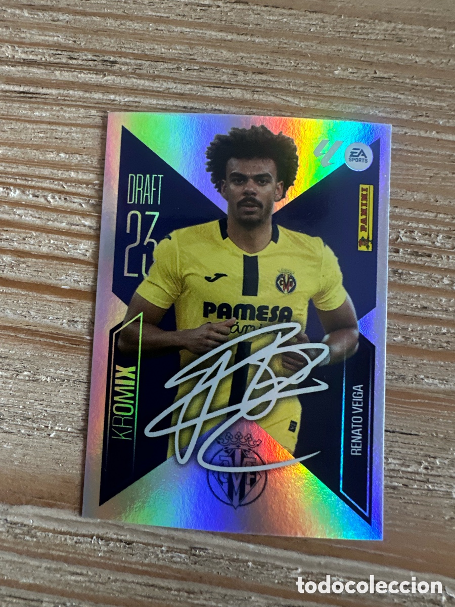 Trading cards: RENATO VEIGA VILLARREAL K20 KROMIX DRAFT 23 LIGA ESTE 2026-27 26 27 PANINI