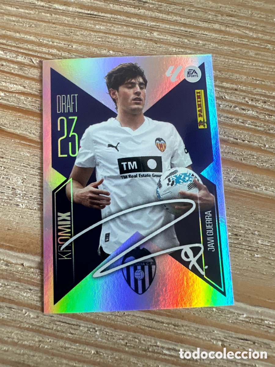Trading cards: JAVI GUERRA VALENCIA K12 KROMIX DRAFT 23 LIGA ESTE 2026-27 26 27 PANINI