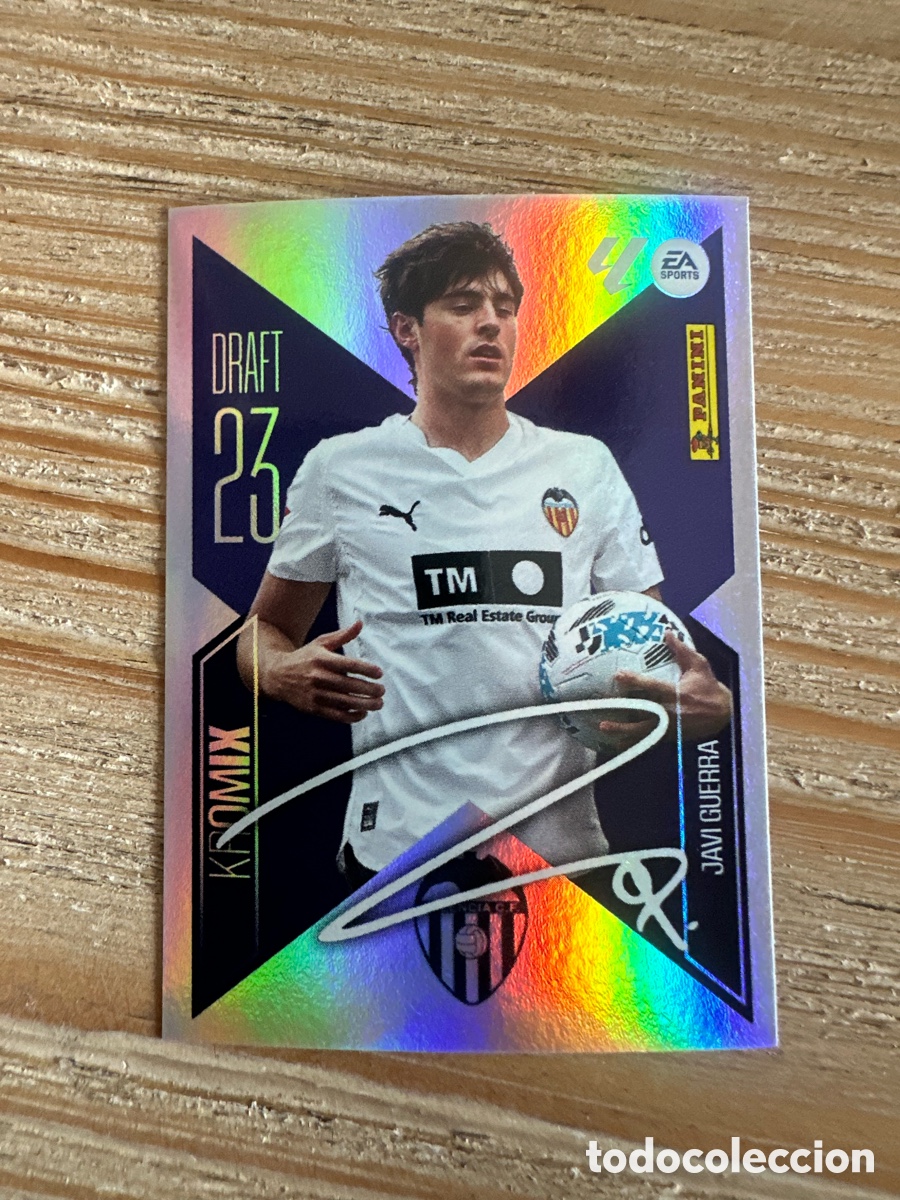 Trading cards: JAVI GUERRA VALENCIA K12 KROMIX DRAFT 23 LIGA ESTE 2026-27 26 27 PANINI