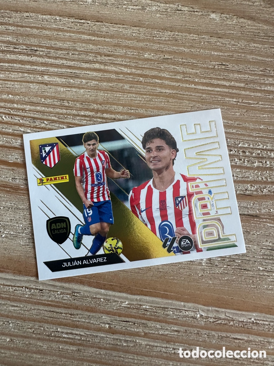 Trading cards: JULIAN ALVAREZ AT MADRID 5 ADN LALIGA PRIME LIGA ESTE 2026-27 26 27 PANINI