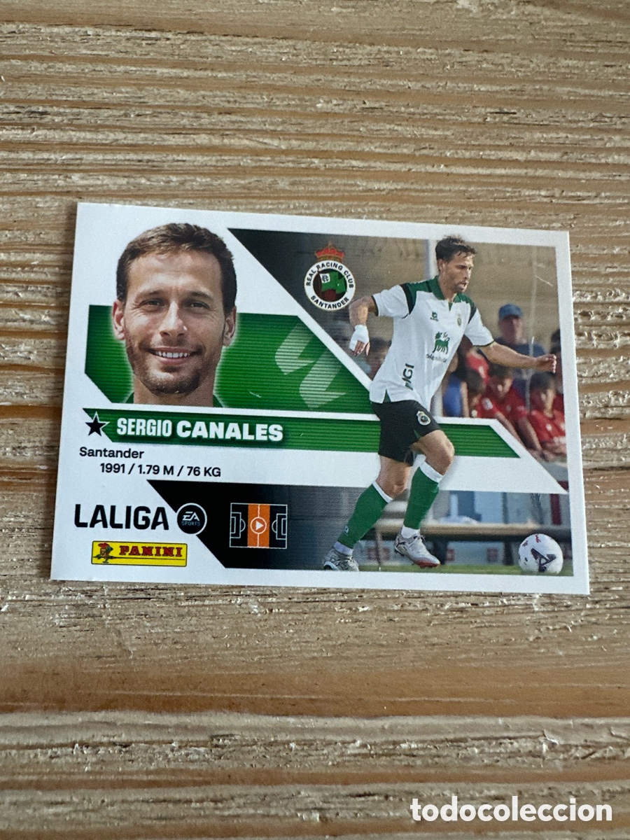 Cartas Colecion&aacute;veis: CANALES RACING DE SANTANDER FICHAJE 1 LIGA ESTE 2026-27 26 27 PANINI