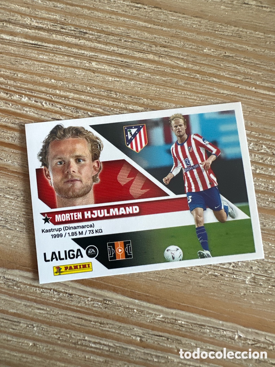 Cartas Colecion&aacute;veis: HJULMAND AT MADRID FICHAJE 5 LIGA ESTE 2026-27 26 27 PANINI