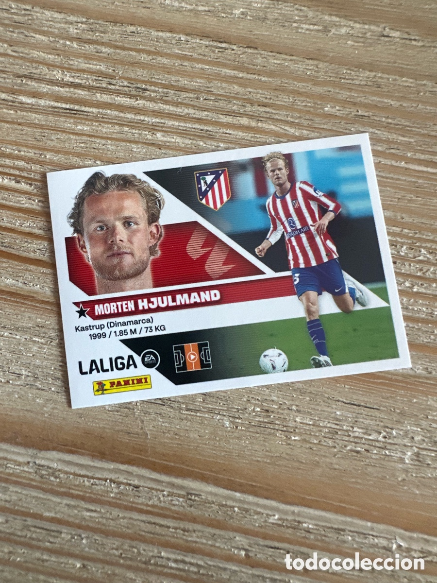 Cartas Colecion&aacute;veis: HJULMAND AT MADRID FICHAJE 5 LIGA ESTE 2026-27 26 27 PANINI