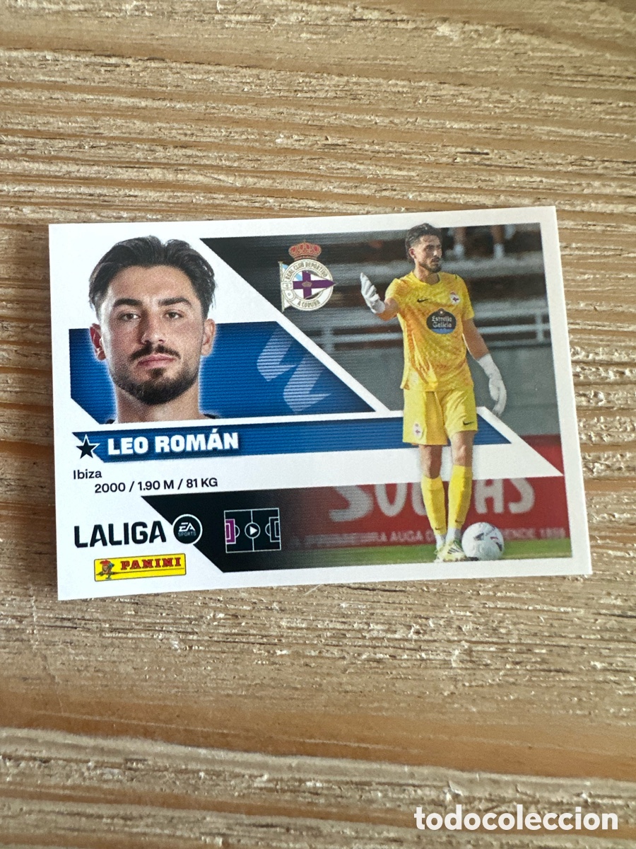 Sammelkarten: LEO ROMAN DEPORTIVO FICHAJE 8 LIGA ESTE 2026-27 26 27 PANINI
