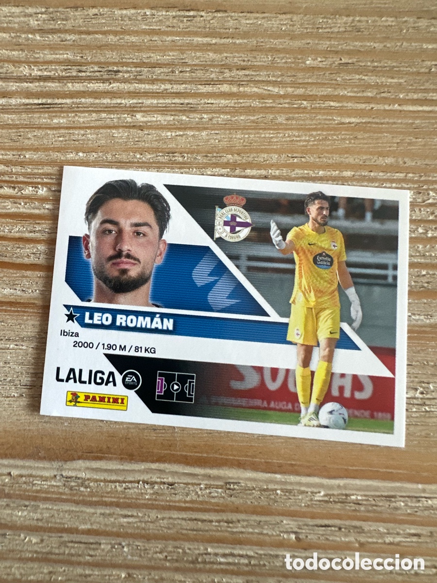 Sammelkarten: LEO ROMAN DEPORTIVO FICHAJE 8 LIGA ESTE 2026-27 26 27 PANINI