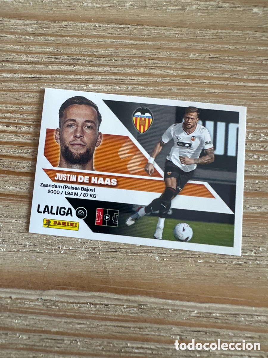 Figurine Collezionabili: DE HAAS VALENCIA FICHAJE 9 LIGA ESTE 2026-27 26 27 PANINI