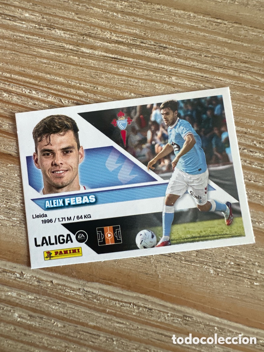 Figurine Collezionabili: FEBAS CELTA DE VIGO FICHAJE 10 LIGA ESTE 2026-27 26 27 PANINI