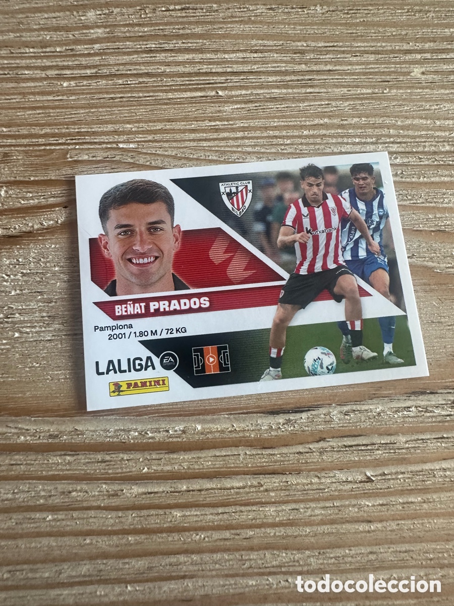 Trading cards: PRADOS ATHLETIC CLUB COLOCA 13 BIS LIGA ESTE 2026-27 26 27 PANINI