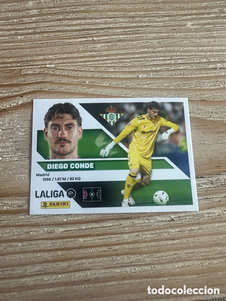 Trading cards: DIEGO CONDE BETIS COLOCA 4 BIS LIGA ESTE 2026-27 26 27 PANINI
