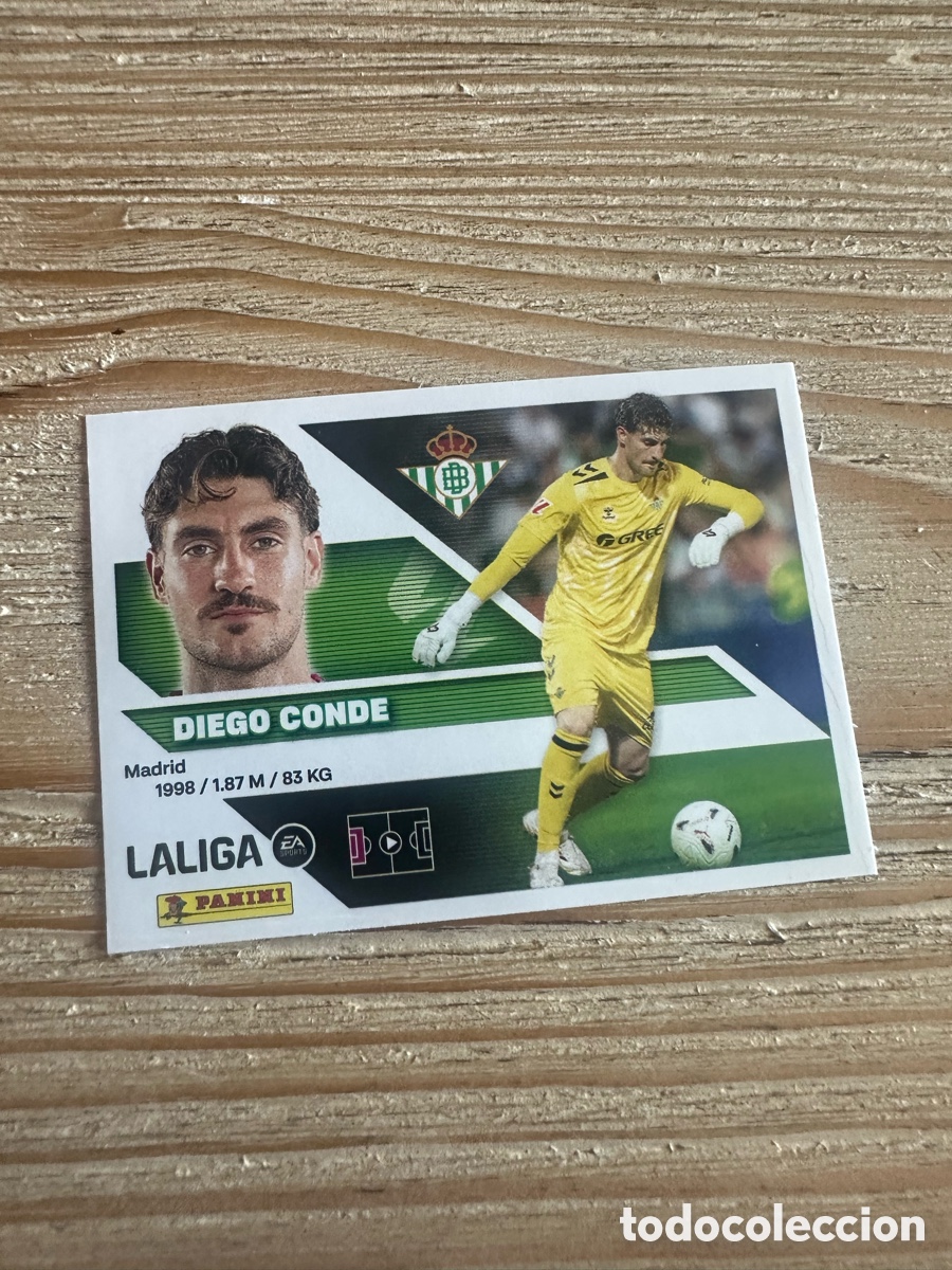 Trading cards: DIEGO CONDE BETIS COLOCA 4 BIS LIGA ESTE 2026-27 26 27 PANINI