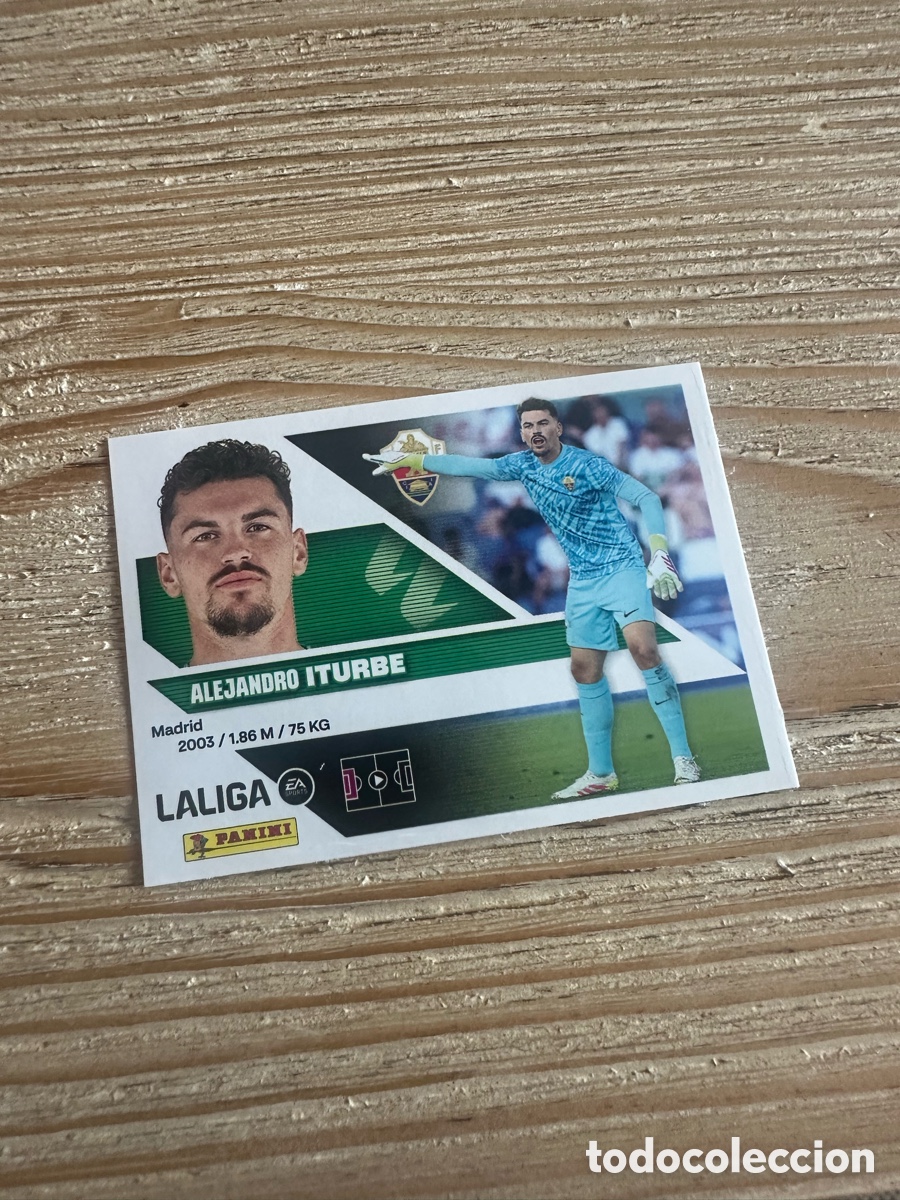 Trading cards: ITURBE ELCHE 4 2&ordf; EDICION LIGA ESTE 2026-27 26 27 PANINI