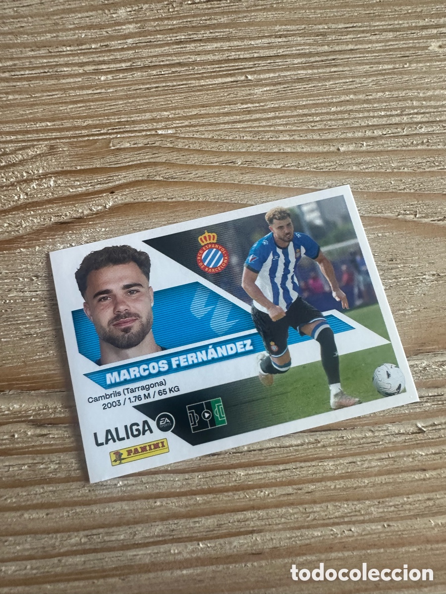 Trading cards: MARCOS FERNANDEZ RCD ESPANYOL 15 2&ordf; EDICION LIGA ESTE 2026-27 26 27 PANINI