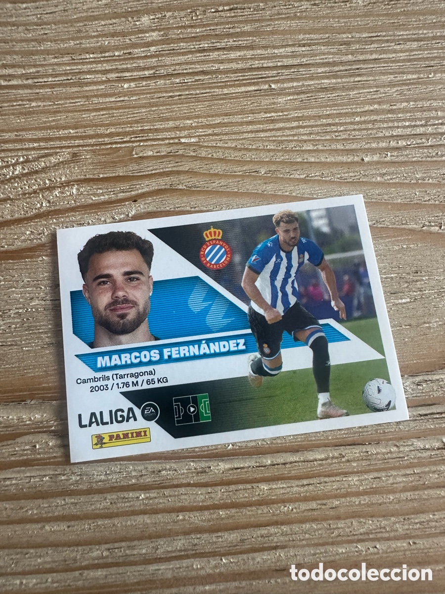 Trading cards: MARCOS FERNANDEZ RCD ESPANYOL 15 2&ordf; EDICION LIGA ESTE 2026-27 26 27 PANINI