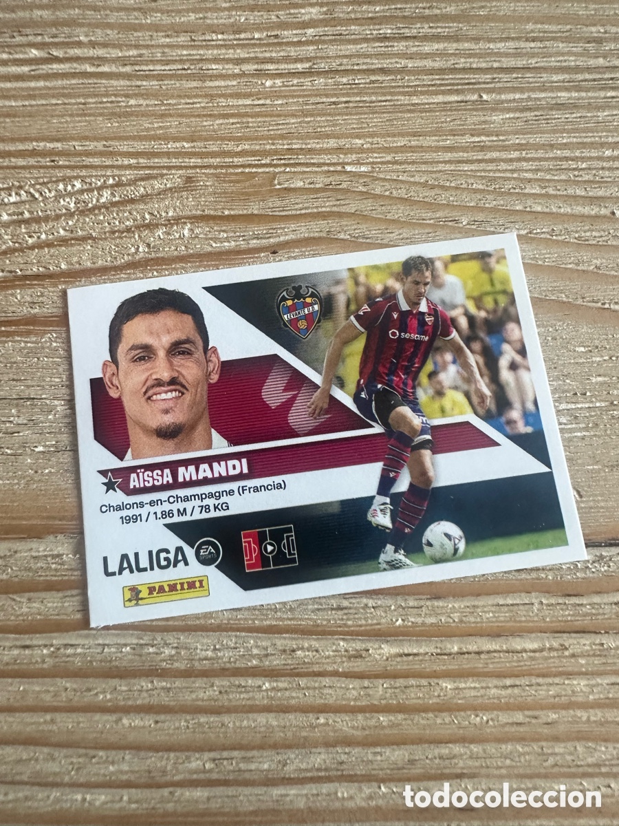 Trading cards: MANDI LEVANTE 8 2&ordf; EDICION LIGA ESTE 2026-27 26 27 PANINI