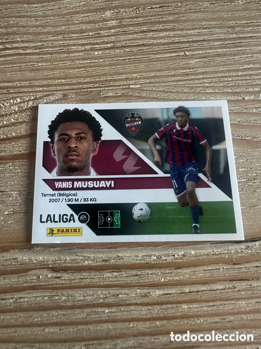 Trading cards: MUSUAYI LEVANTE 20 BIS COLOCA LIGA ESTE 2026-27 26 27 PANINI