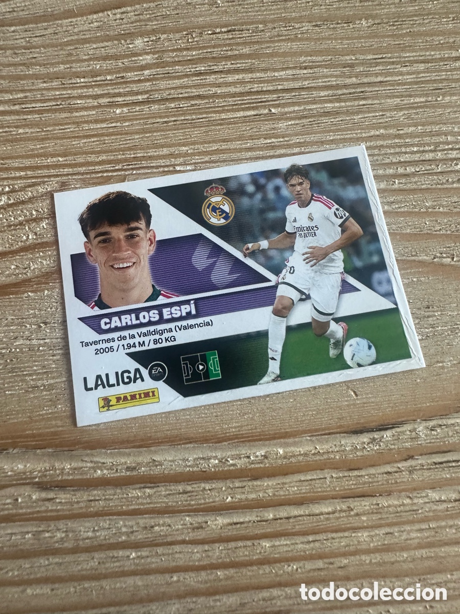 Trading cards: CARLOS ESPI REAL MADRID 17 BIS COLOCA LIGA ESTE 2026-27 26 27 PANINI
