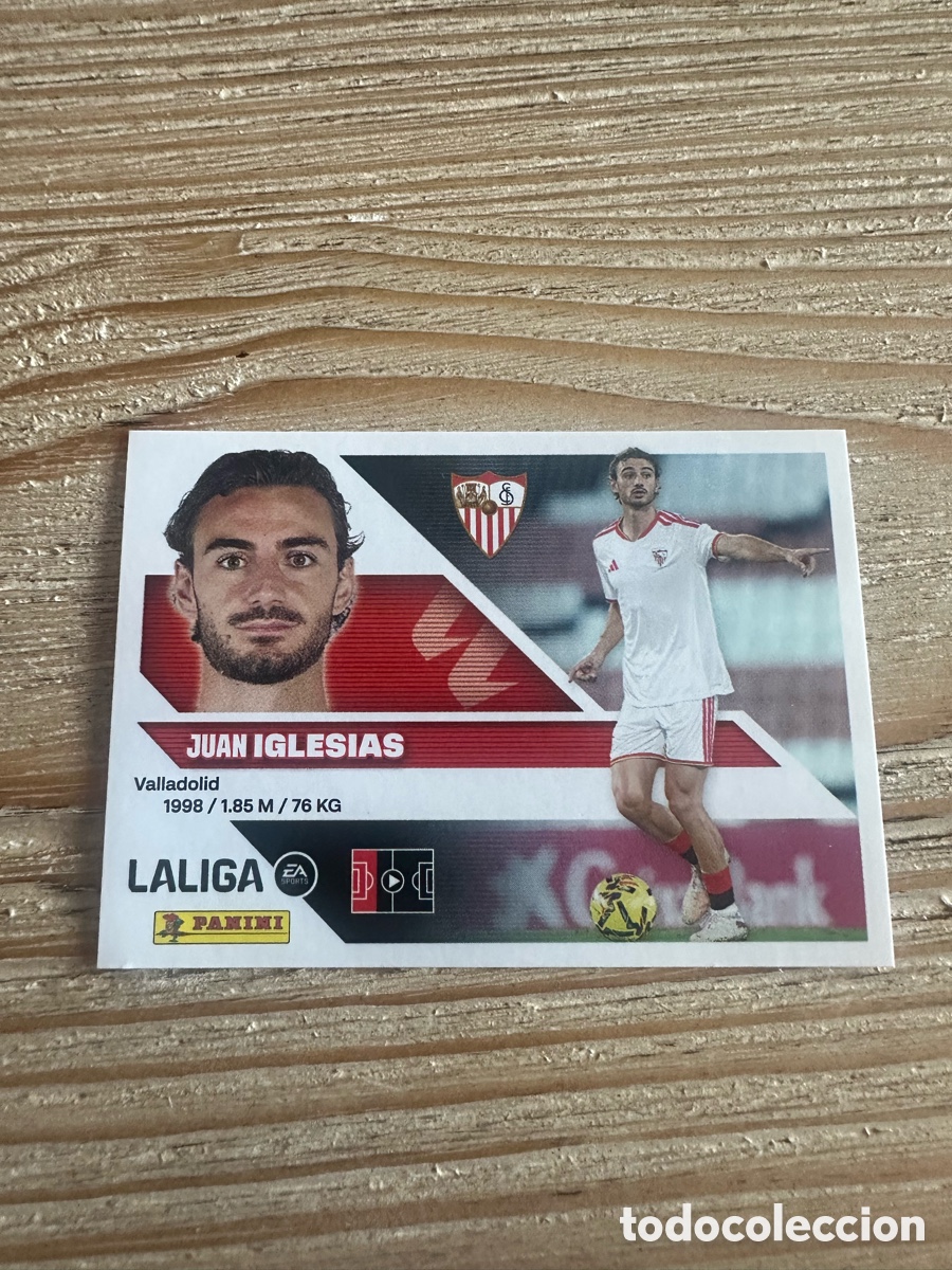 Trading cards: IGLESIAS SEVILLA 6 BIS COLOCA LIGA ESTE 2026-27 26 27 PANINI