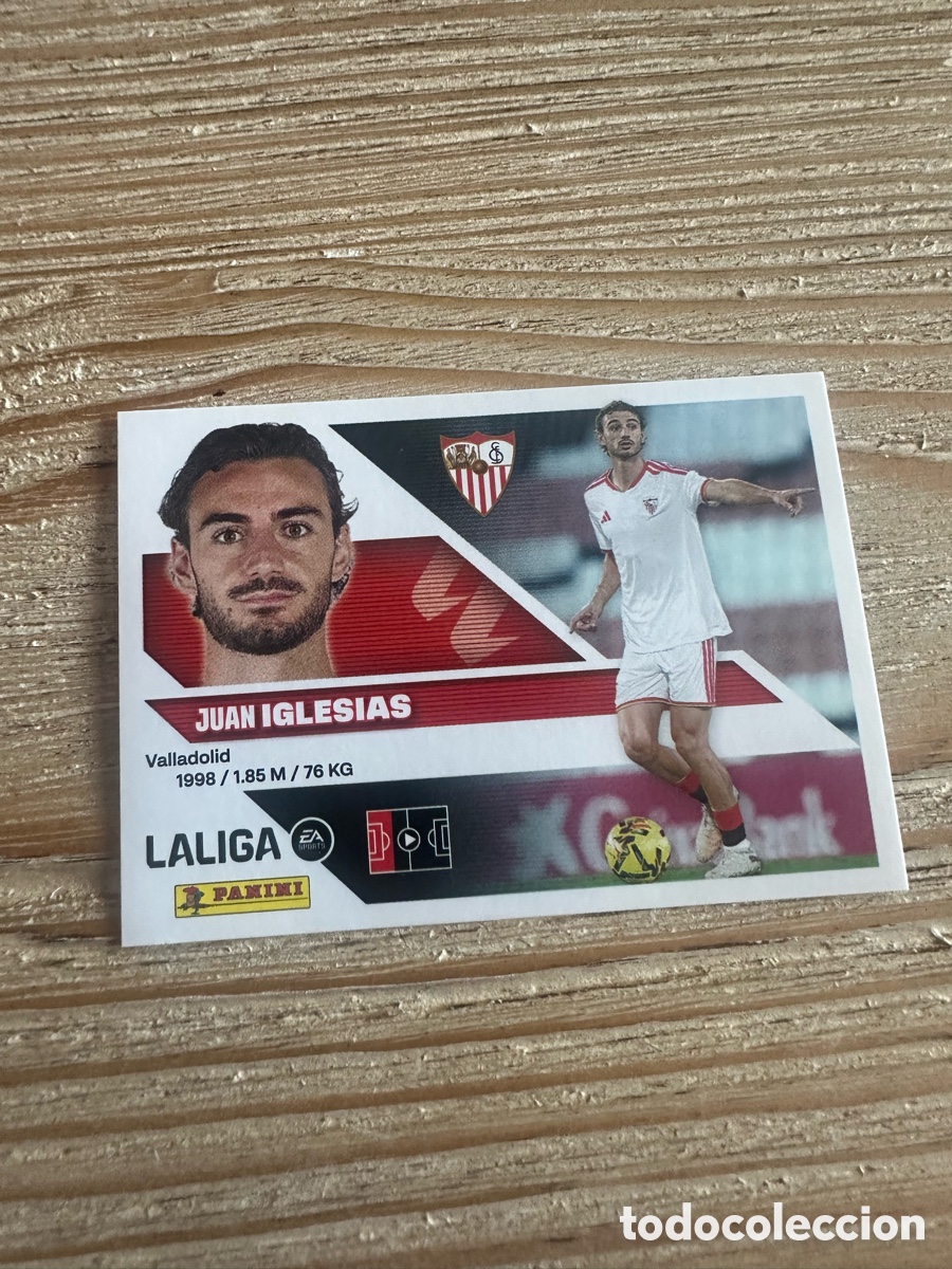 Trading cards: IGLESIAS SEVILLA 6 BIS COLOCA LIGA ESTE 2026-27 26 27 PANINI