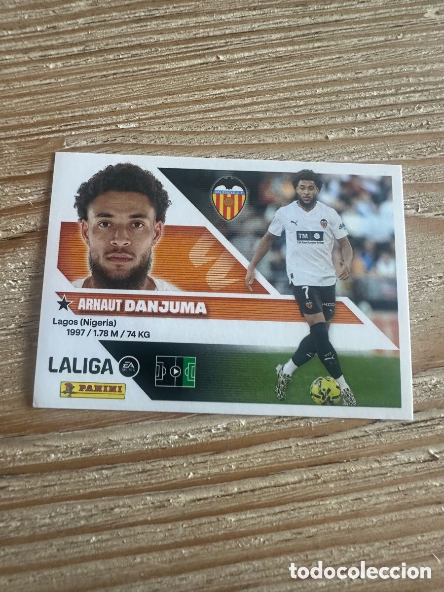 Trading cards: DANJUMA VALENCIA 19 BIS COLOCA LIGA ESTE 2026-27 26 27 PANINI