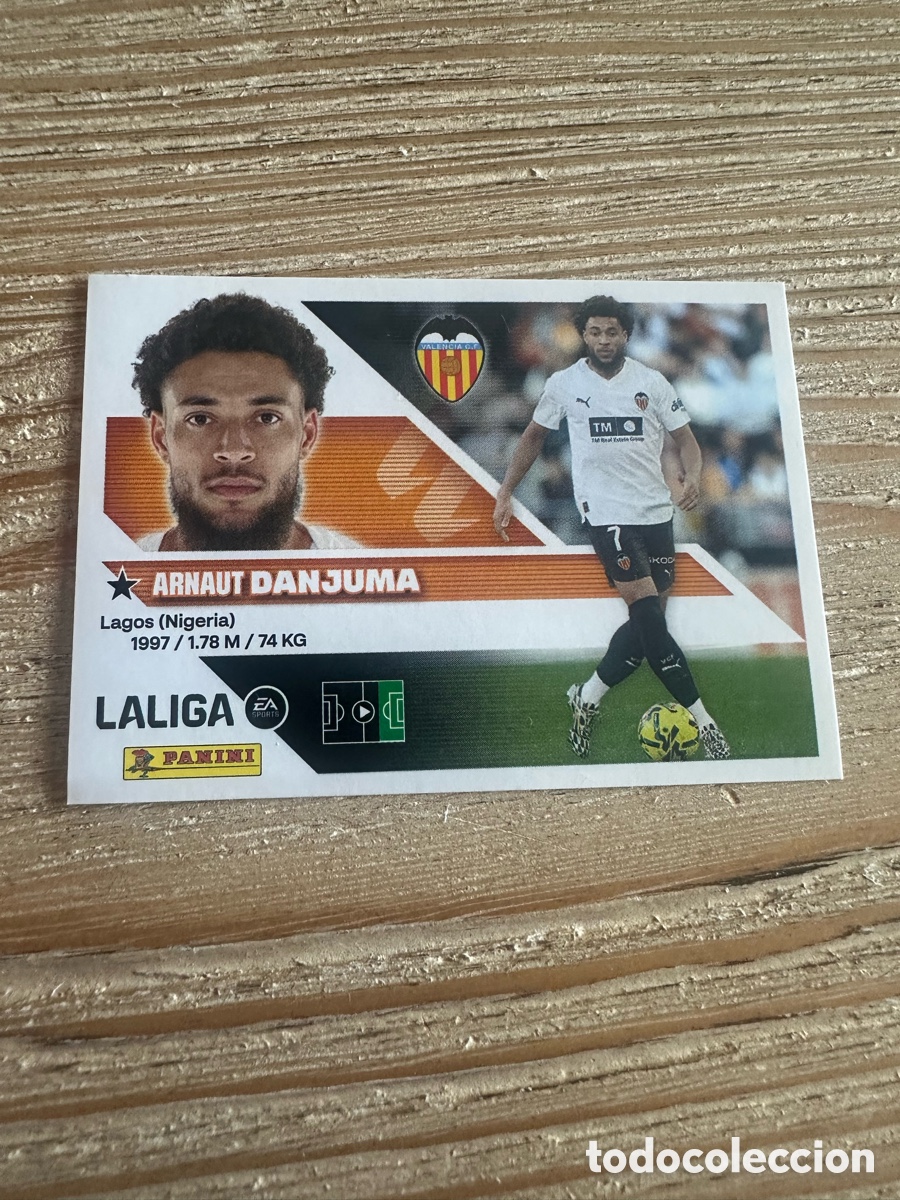Trading cards: DANJUMA VALENCIA 19 BIS COLOCA LIGA ESTE 2026-27 26 27 PANINI