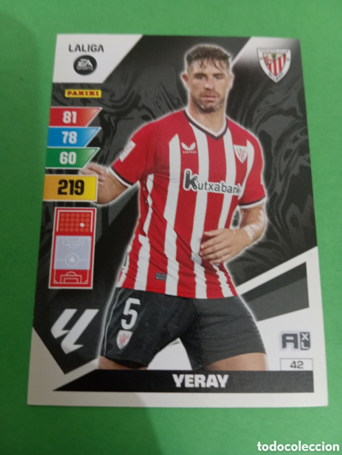 Trading cards: Yeray Athletic de Bilbao n&deg;42 / PANINI ADRENALYN XL LA LIGA 2023/2024