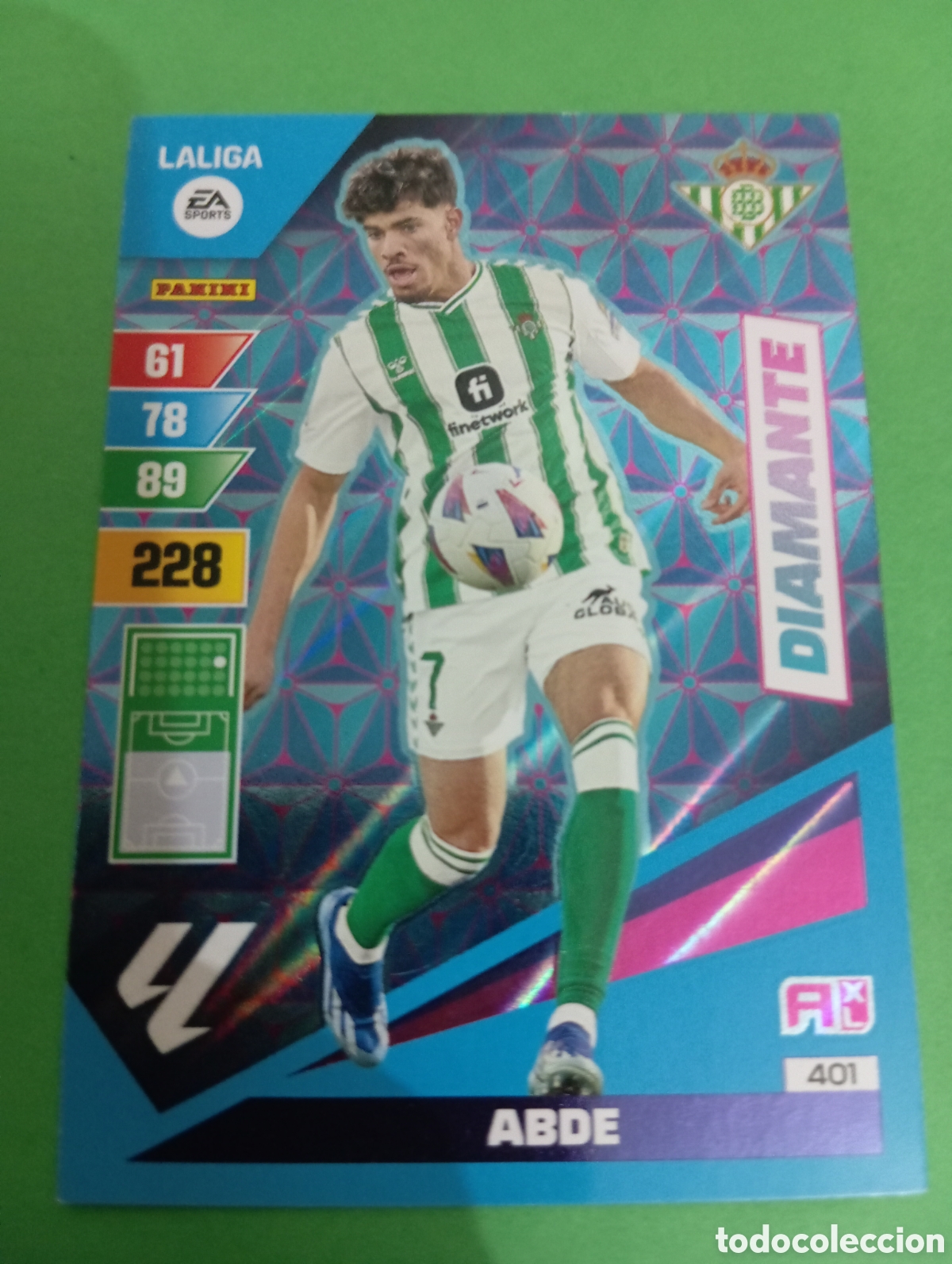 Trading cards: Abde Betis DIAMANTE n&deg;401 / PANINI ADRENALYN XL LA LIGA 2023/2024