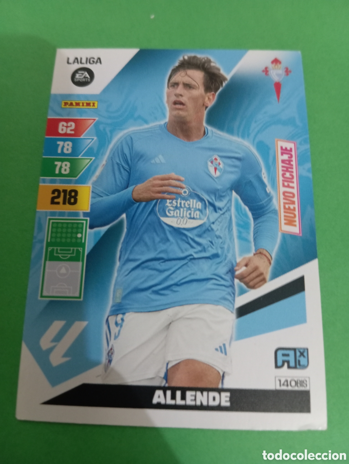 Trading cards: Allende Celta de Vigo n&deg;140 BIS / PANINI ADRENALYN XL LA LIGA 2023/2024
