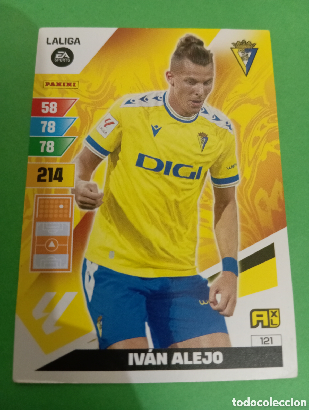 Trading cards: Iv&aacute;n Alejo C&aacute;diz n&deg;121 / PANINI ADRENALYN XL LA LIGA 2023/2024