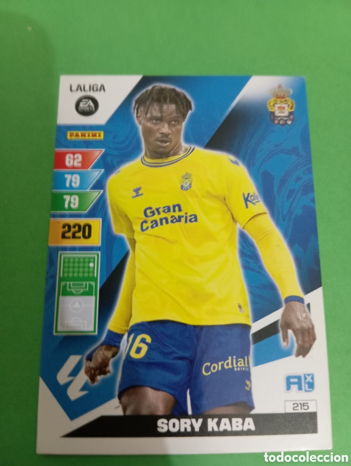 Trading cards: Sory Kaba Las Palmas n&deg;215 / PANINI ADRENALYN XL LA LIGA 2023/2024