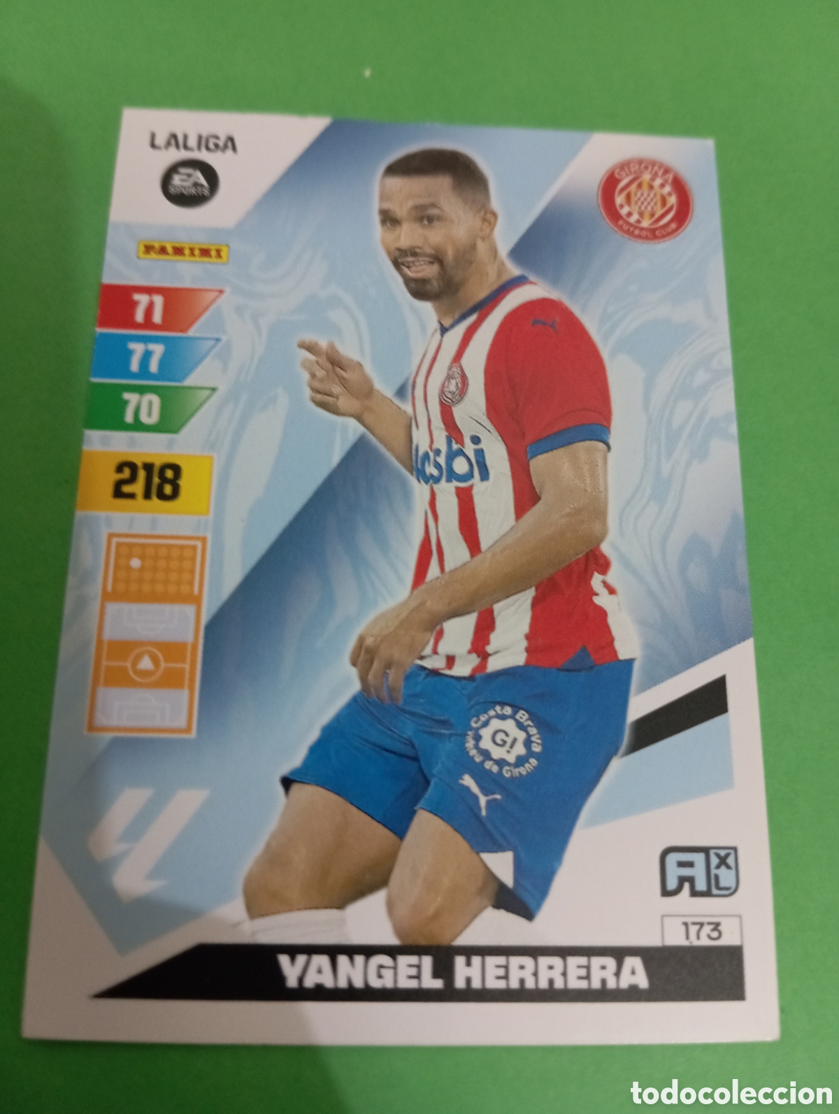 Trading cards: Yangel Herrera Girona n&deg;173 / PANINI ADRENALYN XL LA LIGA 2023/2024