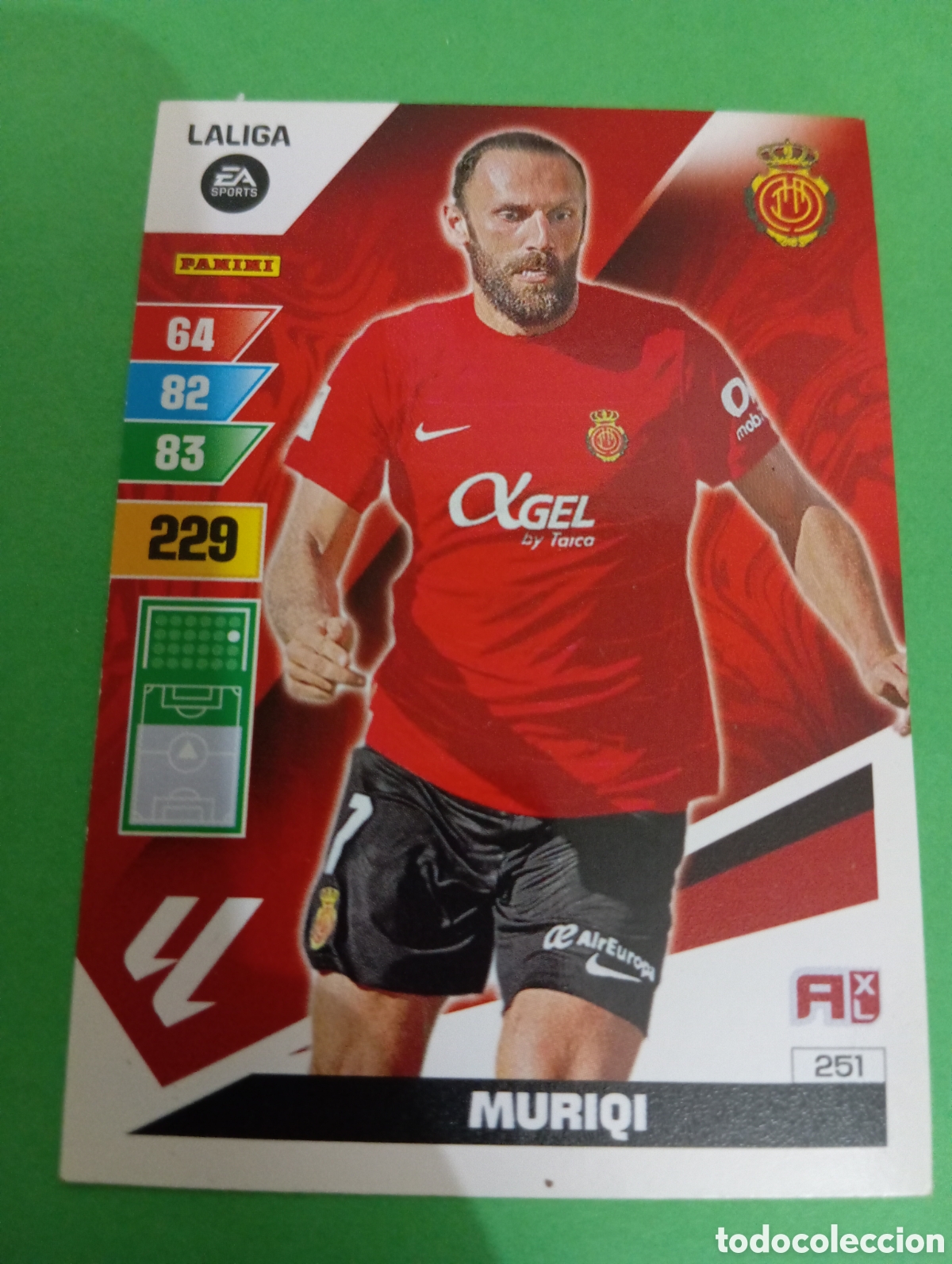 Trading cards: Muriqi Mallorca n&deg;251 / PANINI ADRENALYN XL LA LIGA 2023/2024